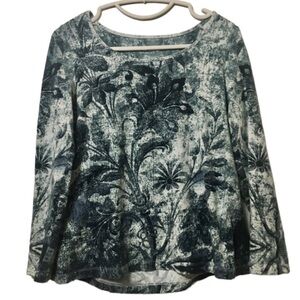 Soft Surroundings Quarter Length Sleeve Shirt Size XS